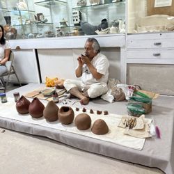 Ceramic League of Miami - Polo's workshop on tradiational Peruvian pottery