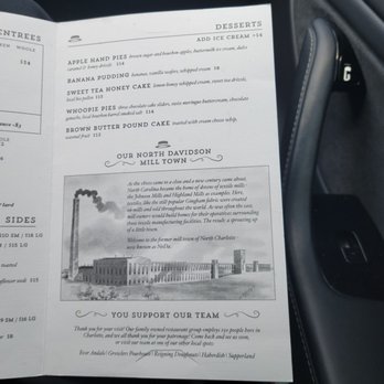 Haberdish - Menu - Southern Near Me - Charlotte, North Carolina