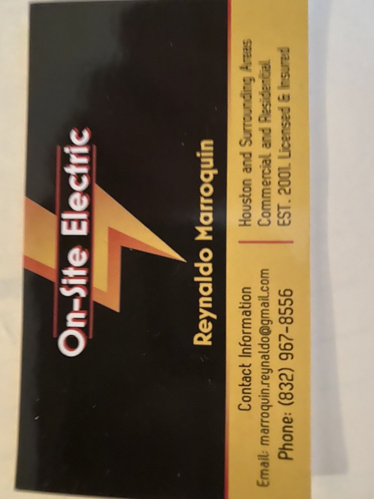 Slide of On-site electronic