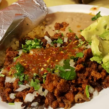La Fortuna Bakery - Combination Plate with Chorizo. Very flavorful meat and delicious rice. - Bakeries Near Me - Williams, California La Fortuna Bakery - Combination Plate with Chorizo. Very flavorful meat and delicious rice. - Bakeries Near Me - Williams, California