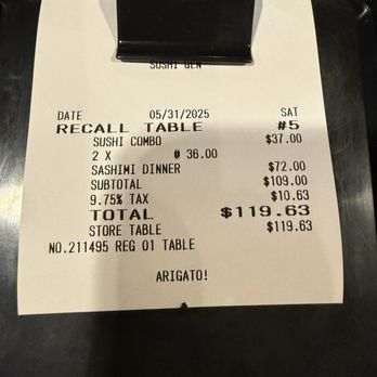 Sushi Gen - Lunch for 3 - Sushi Bars Near Me - Los Angeles, California