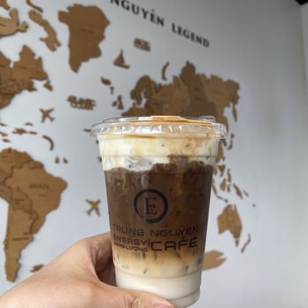 Trung Nguyen E-Coffee - Marble drip coffee with almond milk - Coffee & Tea Near Me - Santa Ana, California Trung Nguyen E-Coffee - Marble drip coffee with almond milk - Coffee & Tea Near Me - Santa Ana, California