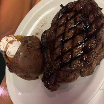 Texas Roadhouse - Ribeye* 12oz & Grilled Shrimp - Steakhouses Near Me - Bloomingdale, Illinois Texas Roadhouse - Ribeye* 12oz & Grilled Shrimp - Steakhouses Near Me - Bloomingdale, Illinois