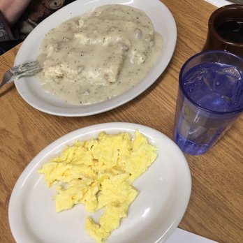 Judy's Cafe - Biscuits and gravy with a side of scrambled eggs. - American Near Me - Anchorage, Alaska Judy's Cafe - Biscuits and gravy with a side of scrambled eggs. - American Near Me - Anchorage, Alaska