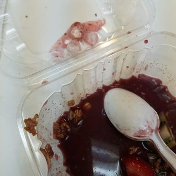 The Juicery Bar - Leftover water & ice... - Juice Bars & Smoothies Near Me - Miami, Florida