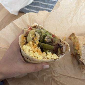 Wolfe’s kitchen and deli - The Beast Burrito (breakfast burrito) - Caterers Near Me - Claremont, California Wolfe’s kitchen and deli - The Beast Burrito (breakfast burrito) - Caterers Near Me - Claremont, California