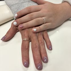 Our nails looked perfect