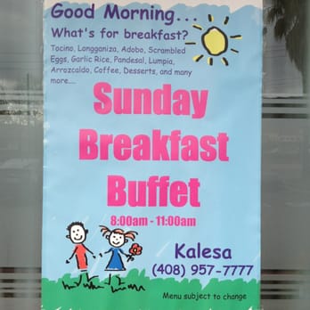 Kalesa - Mmm Sunday morning brunch! - Filipino Near Me - Milpitas, California Kalesa - Mmm Sunday morning brunch! - Filipino Near Me - Milpitas, California