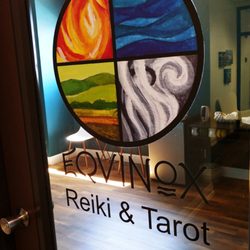 Equinox Reiki & Tarot - Office door