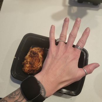 Vessel Kitchen - Update. Chicken got EVEN smaller. Ridiculous. NINE DOLLARS for 3 bites = $3 a bite. Filet mignon is cheaper than this. - New American Near Me - Sandy, Utah