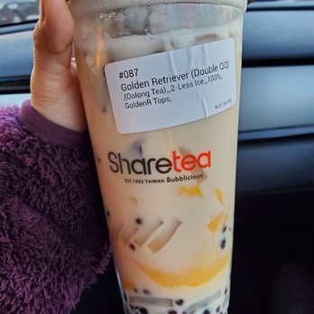 Sharetea - Double qq, tons of topping - Bubble Tea Near Me - Fairfax, Virginia Sharetea - Double qq, tons of topping - Bubble Tea Near Me - Fairfax, Virginia