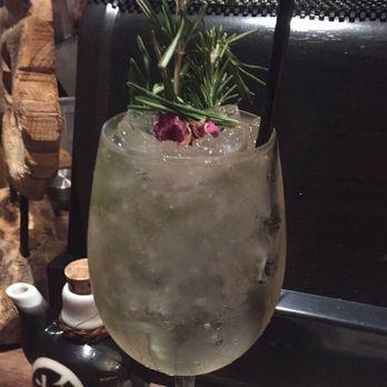 Sushi Bada - A delicious and beautiful wine cocktail - Japanese Near Me - Suffern, New York