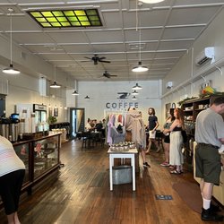 The Coffee Company - Inside: Merch section