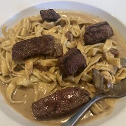 Elk Stroganoff