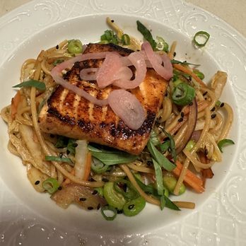 Anthem - Sesame Seared Salmon - American Near Me - Austin, Texas Anthem - Sesame Seared Salmon - American Near Me - Austin, Texas