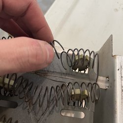 Proud Appliance and Dryer Vent - Old coil