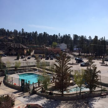 Holiday Inn The Lodge at Big Bear Lake - View from our room - Big Bear, CA