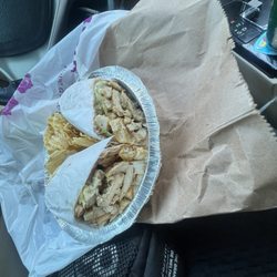 Fresh & Healthy - Whole Wheat chicken Caesar wrap