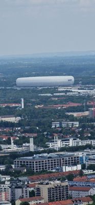 Photo of Olympiaturm - München, BY, DE. Blick Richtung Fußballstadion