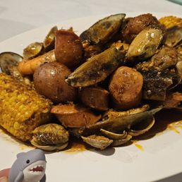 Seafood platter, kuyas way medium sauce Seafood platter, kuyas way medium sauce