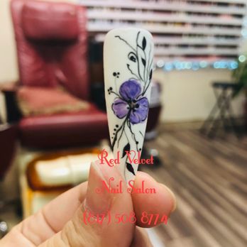 Red Velvet Nail Salon - Love purple! - Nail Salons Near Me - Hurst, Texas Red Velvet Nail Salon - Love purple! - Nail Salons Near Me - Hurst, Texas