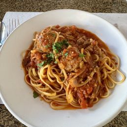 Spaghetti and Meatballs