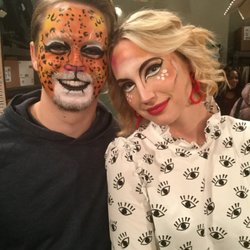 OC Face Paint - LEOPARD & FANTASY GAZELLE MAKEUP BY NINA, OC FACE PAINT