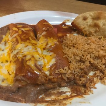 El Azteca Mexican - Two Two Enchiladas and a taco - Mexican Near Me - Fairfield, California
