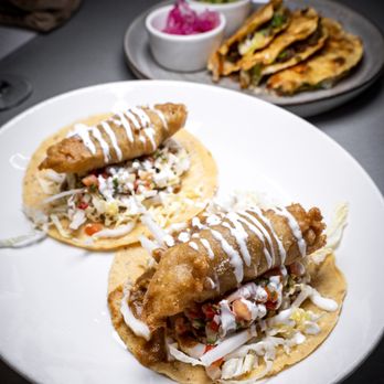 Chuuk - Baja Fish Tacos arbol chile salsa, nappa cabbage, xni pec, crema - Mexican Near Me - Pickering, Ontario