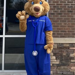 WellNow Urgent Care - Meet WellNow Urgent Care mascot, Dr. BearyWell Boo Boo Teddy Bear