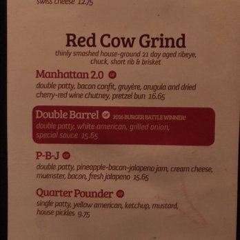 Red Cow 50th & France - Menu - Burgers Near Me - Minneapolis, Minnesota