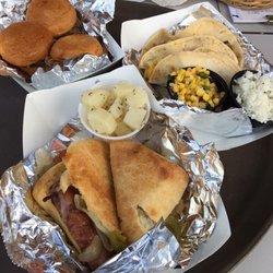 Whistle Pig Smokehouse - Summer menu items at Laurello Vineyards, Harpersfield, OHIO