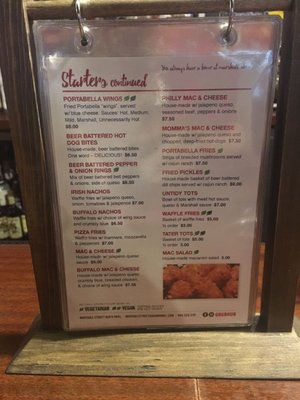 Menu photo 1 Marshall Street Bar and Grill Rochester, NY Menu photo 1 Marshall Street Bar and Grill Rochester, NY