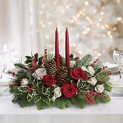 The Flower Cottage - Holiday Centerpiece