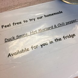Homemade sauces. Nice Homemade sauces. Nice