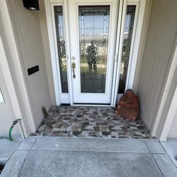 Konrad Konstruction - Retiled entryway - General Contractors Near Me
