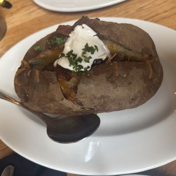 Del Frisco's Grille - Loaded Baked Potato - Steakhouses Near Me - New York, New York
