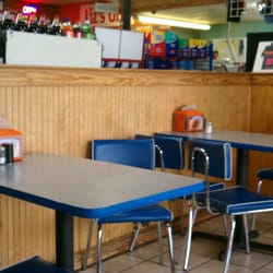 General Store - Inside tables.