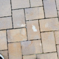 Pep Boys - Stained pavers