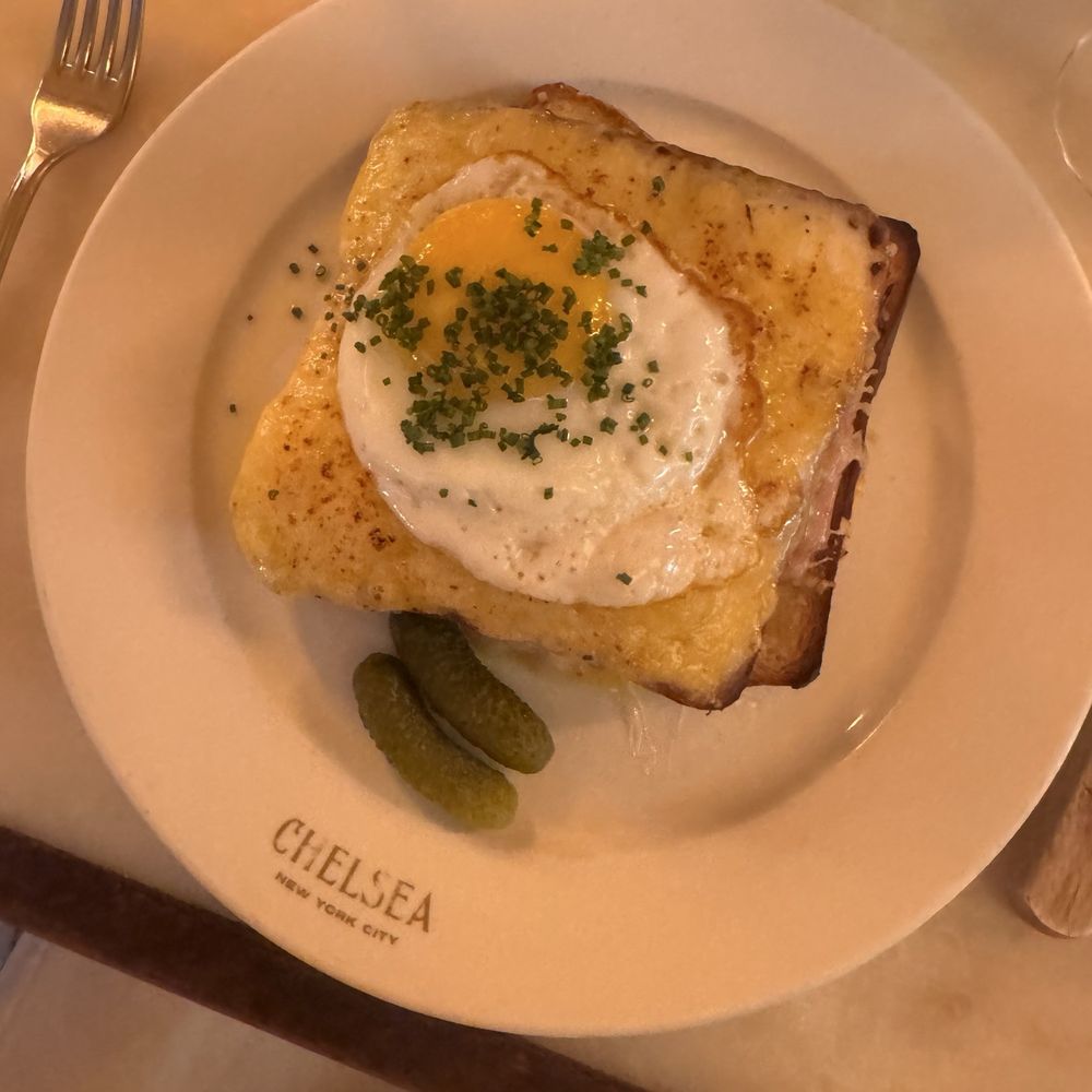 Café Chelsea - Croque madame - French Near Me - New York, New York