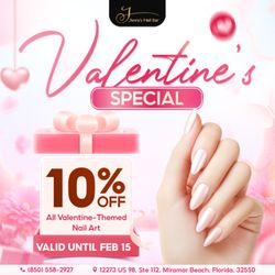Jenny’s Nail Bar - FALL IN LOVE WITH YOUR NAILS THIS VALENTINE'S SEASON