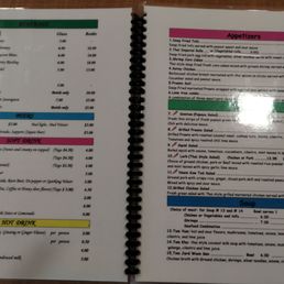 Menu as of Aug 2025 Menu as of Aug 2025