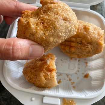 The Dim Sum - Fried tiny taro. The outside isn't light, crispy, & flakey anymore. - Dim Sum Near Me - Westminster, California The Dim Sum - Fried tiny taro. The outside isn't light, crispy, & flakey anymore. - Dim Sum Near Me - Westminster, California