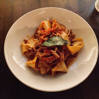 Ecco Midtown - Pappardelle with Pork - Modern European Near Me - Atlanta, Georgia