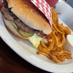 All Star Burgers Cafe - BACON BURGER Curly Fries