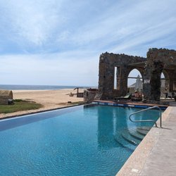 El Faro Beach Club & Spa - Pool is just a bit cool.