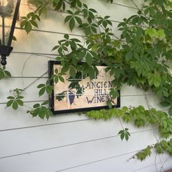 Ancient Hill Winery - Signage