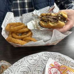 Mushroom Mushroom & Swiss Burger
