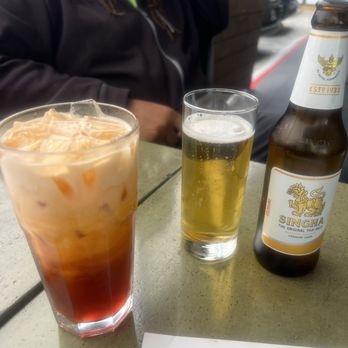 Celadon Thai Kitchen - Thai tea and Singh Thai beer - Thai Near Me - Los Angeles, California