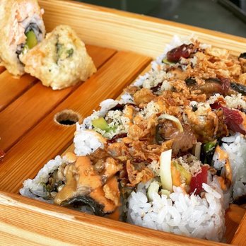 Mikado Japanese Restaurant - Treasure Island Roll - Japanese Near Me - Burlington, Ontario Mikado Japanese Restaurant - Treasure Island Roll - Japanese Near Me - Burlington, Ontario
